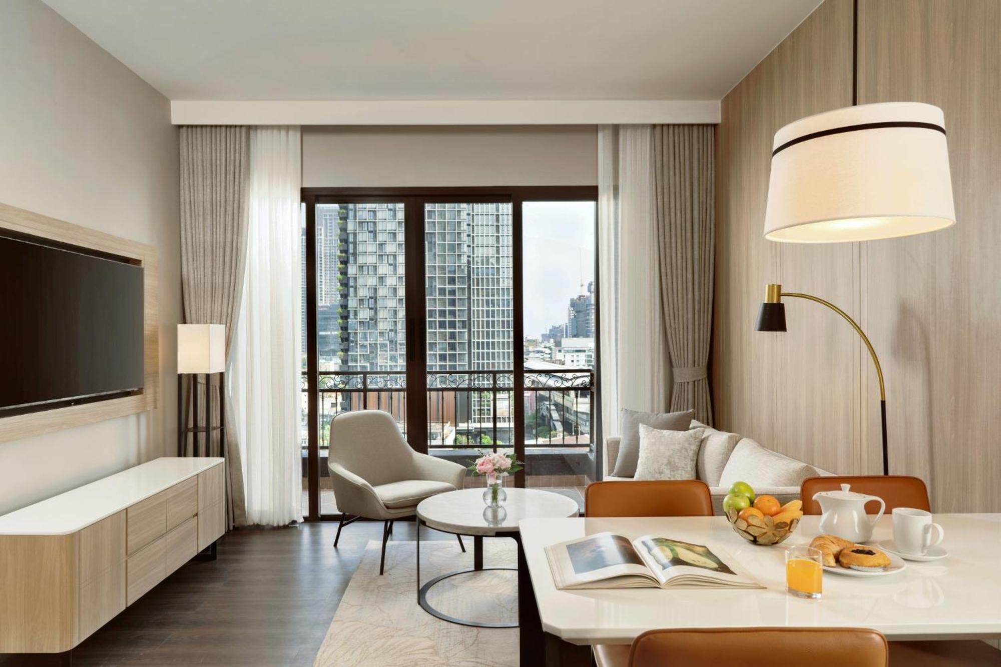 Marriott Executive Apartments Bangkok, Sukhumvit 101 Buitenkant foto