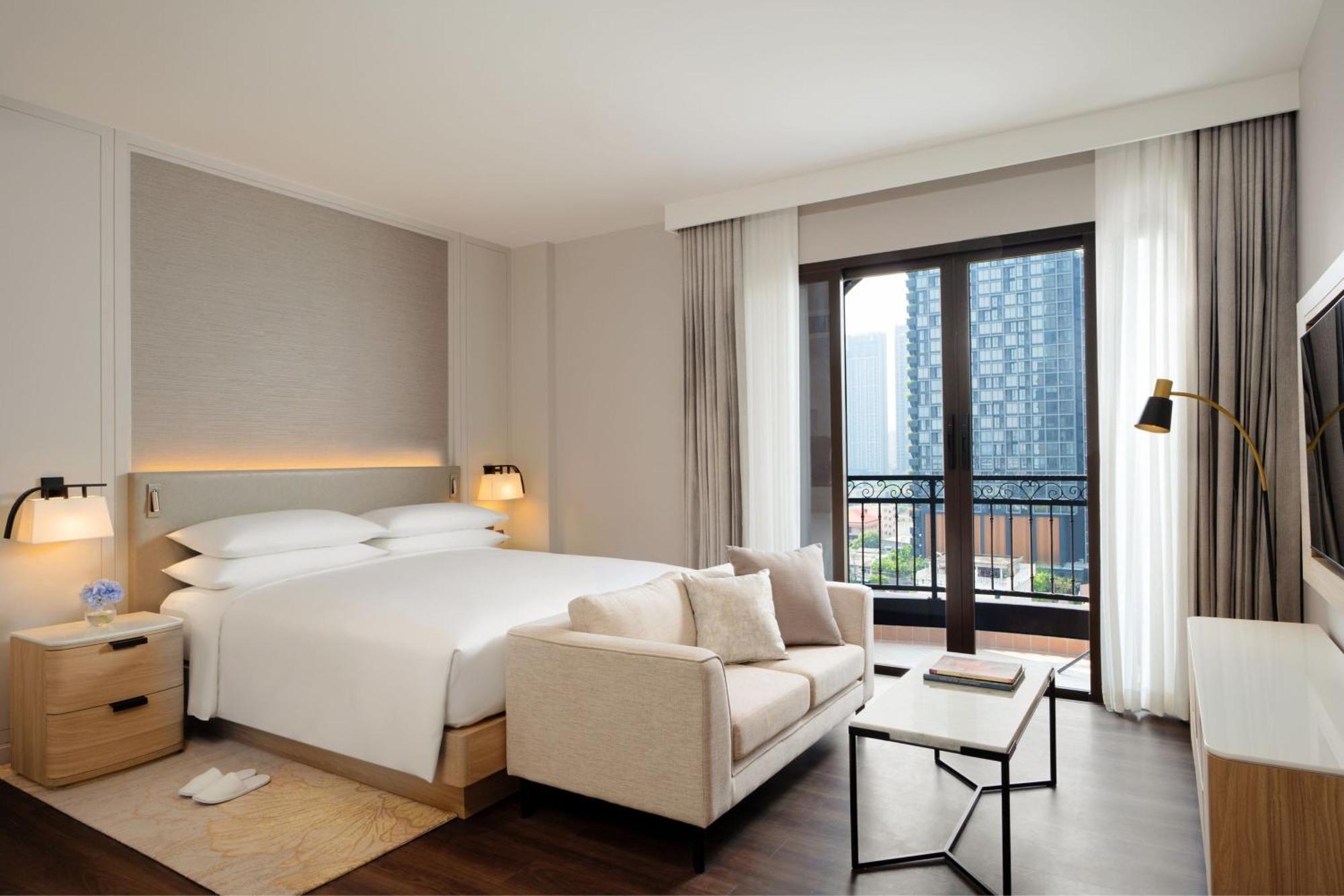 Marriott Executive Apartments Bangkok, Sukhumvit 101 Buitenkant foto