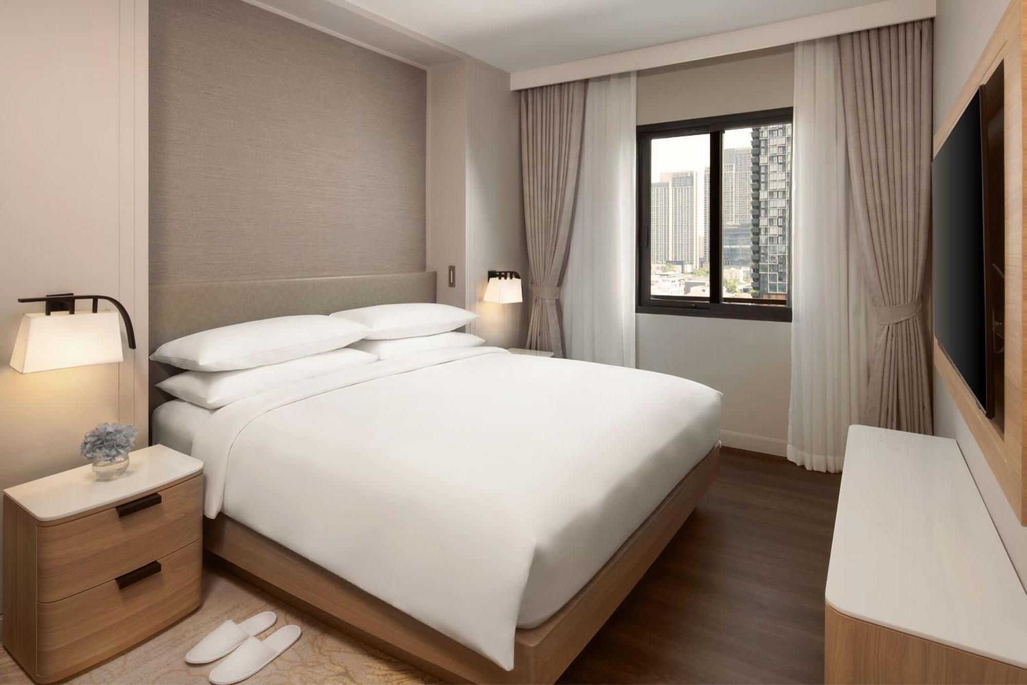 Marriott Executive Apartments Bangkok, Sukhumvit 101 Buitenkant foto