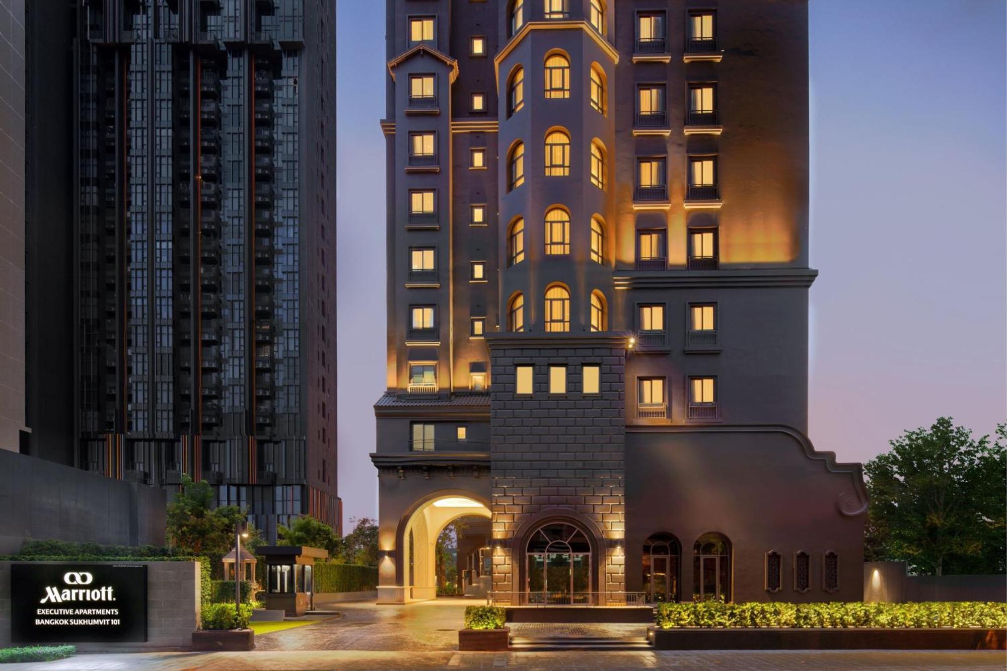 Marriott Executive Apartments Bangkok, Sukhumvit 101 Buitenkant foto