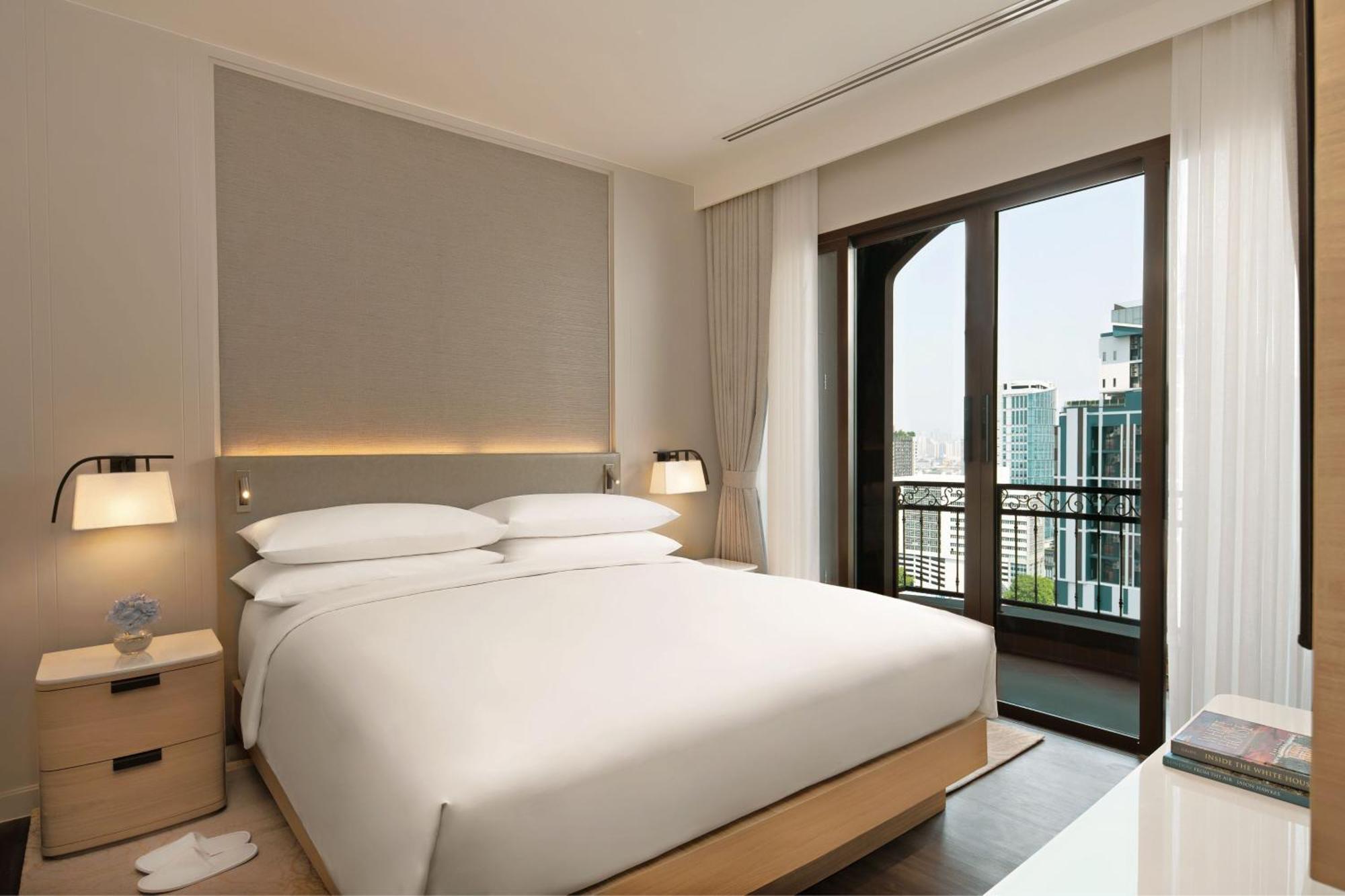 Marriott Executive Apartments Bangkok, Sukhumvit 101 Buitenkant foto