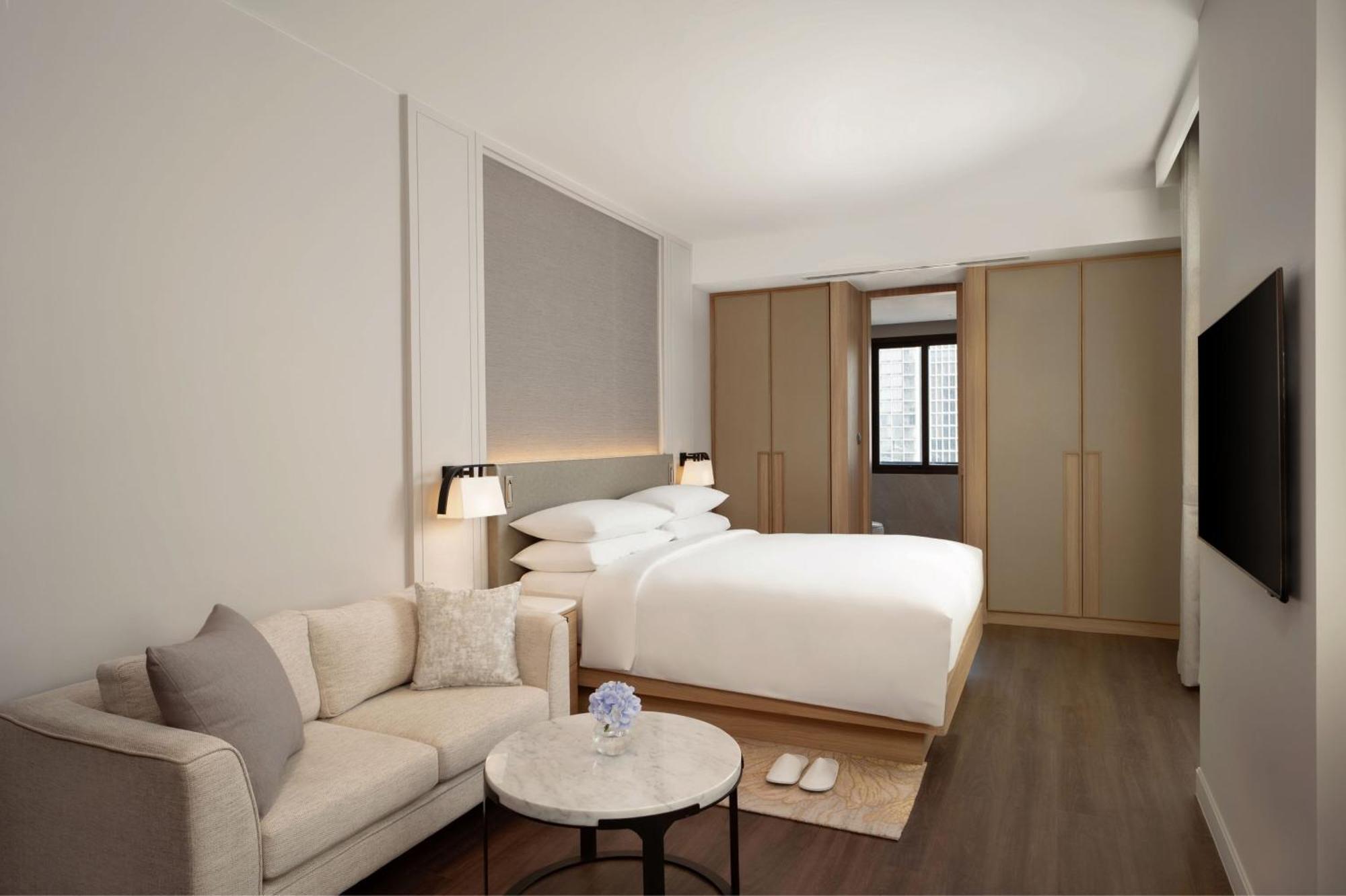 Marriott Executive Apartments Bangkok, Sukhumvit 101 Buitenkant foto
