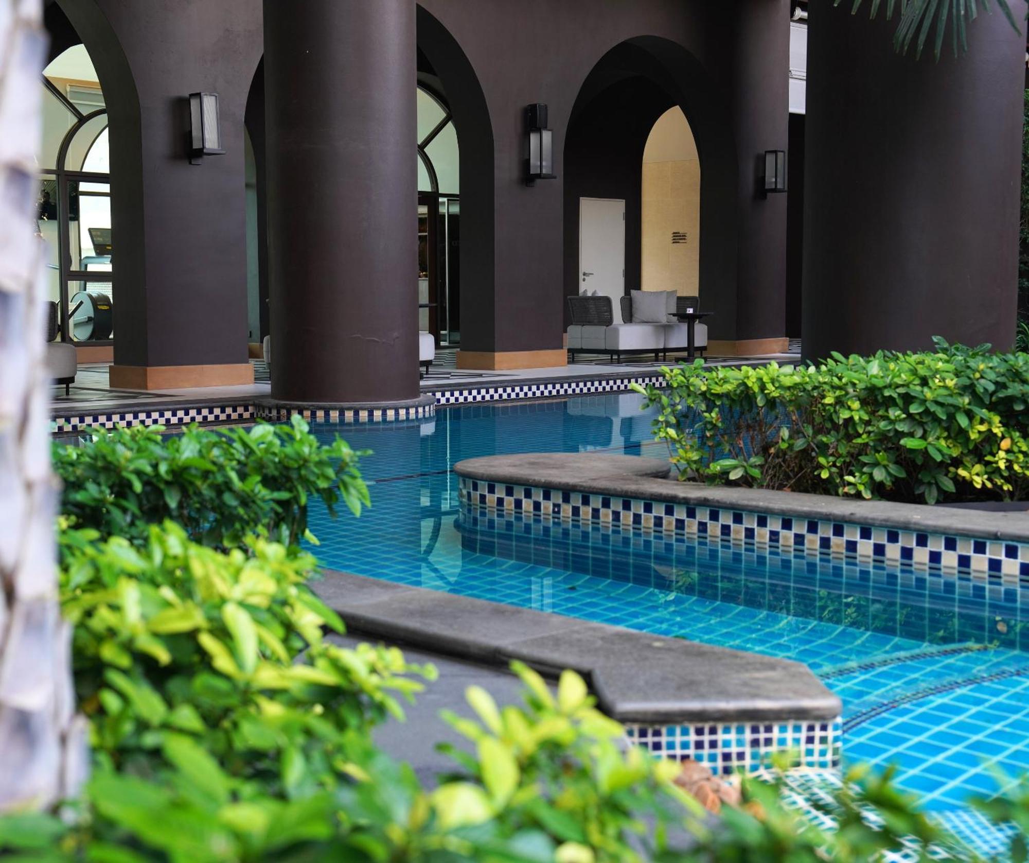 Marriott Executive Apartments Bangkok, Sukhumvit 101 Buitenkant foto